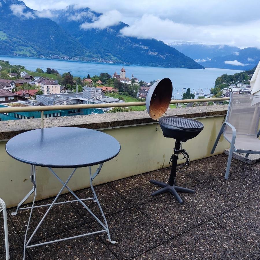 Spiez Lakeview By The Station Room C 외부 사진